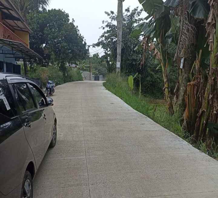 tanah di jalan raya jampang kalisuren bogor