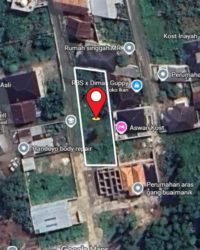 tanah dijual 7 menit ke unila