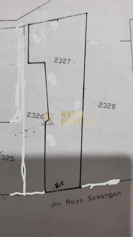 tanah kavling komersial di kawasan ramai pancoran mas