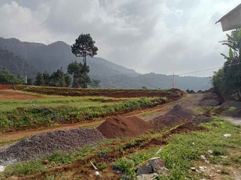 tanah kavling murah bogor shm view pegunungan