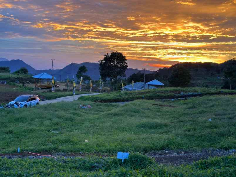 tanah kavling murah bogor shm view pegunungan