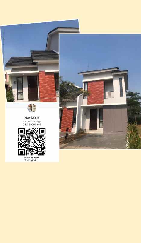cluster maleo puri jaya pasar kemis dp bisa 0