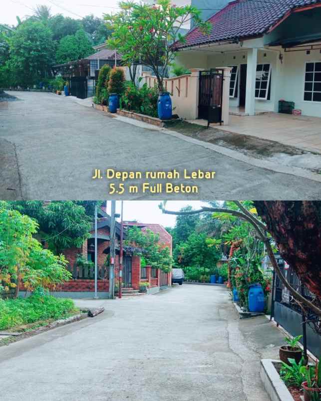 dijual cepat rumah siap huni luas tanah 168m2