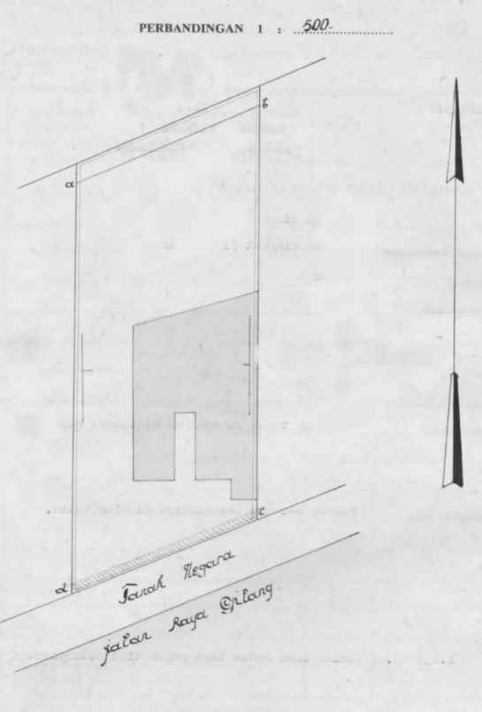 dijual cepat tanah jl raya gilang sidoarjo jawa timur