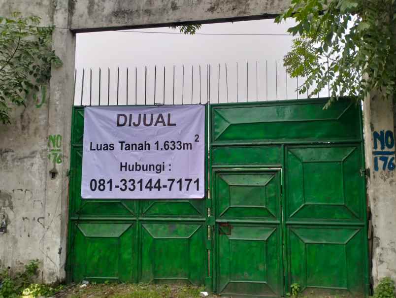 dijual cepat tanah jl raya gilang sidoarjo jawa timur