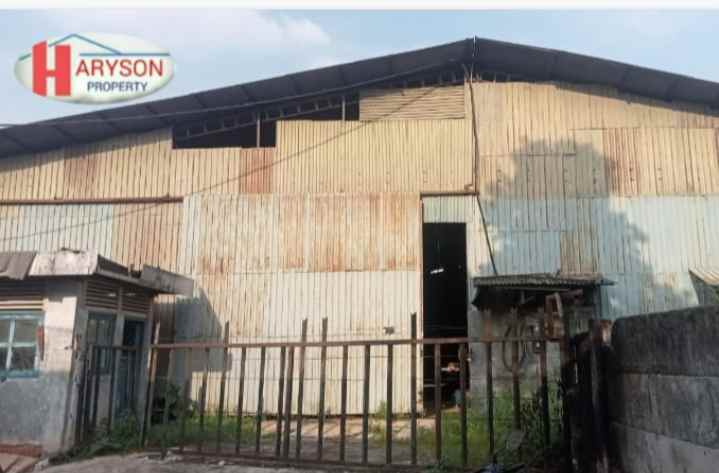 dijual gudang 1200 m2 pedurenan kota bekasi
