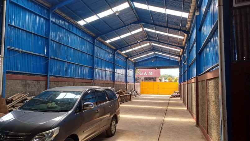 dijual gudang workshop baru di setu bekasi