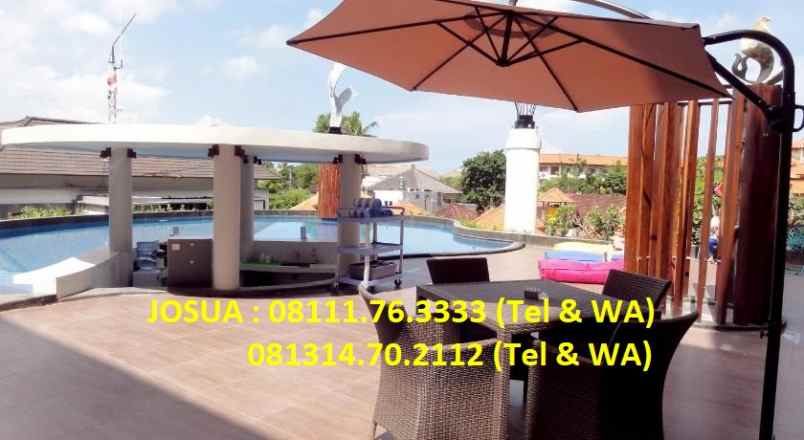 dijual hotel hotel bali kuta selatan