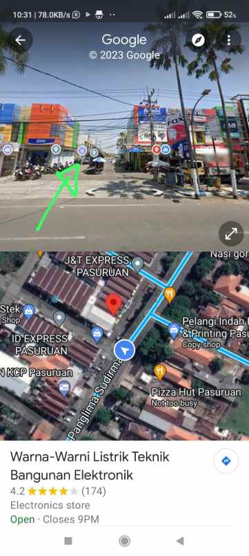 dijual ruko 2 lantai grand parimas kota pasuruan