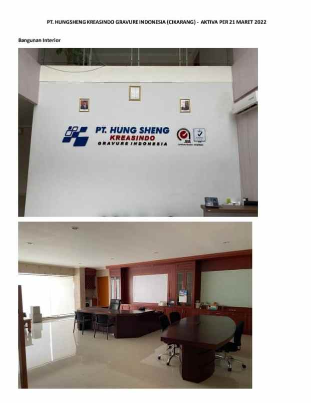 dijual ruko gudang kantor delta silicon