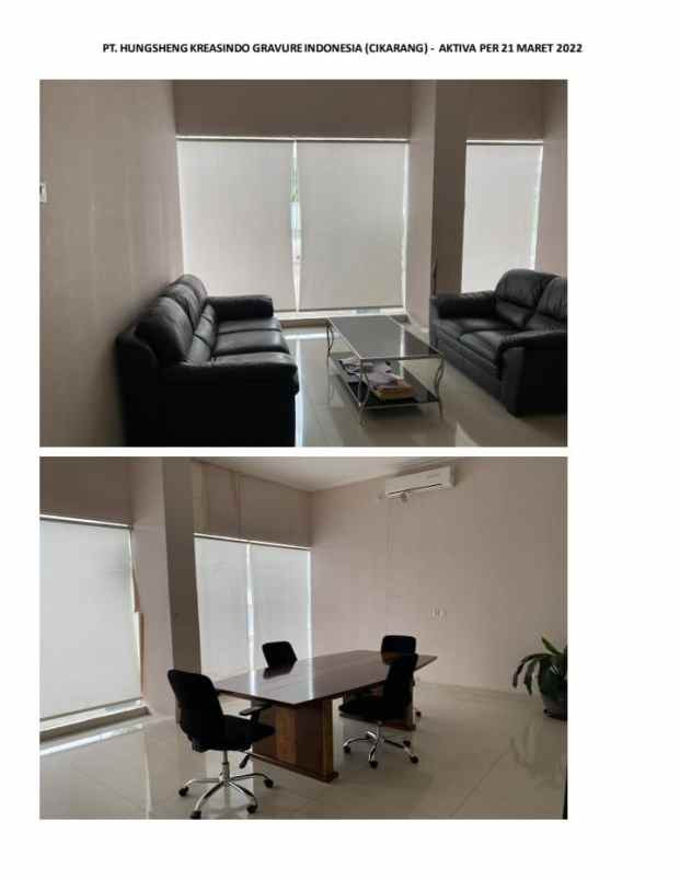 dijual ruko gudang kantor delta silicon