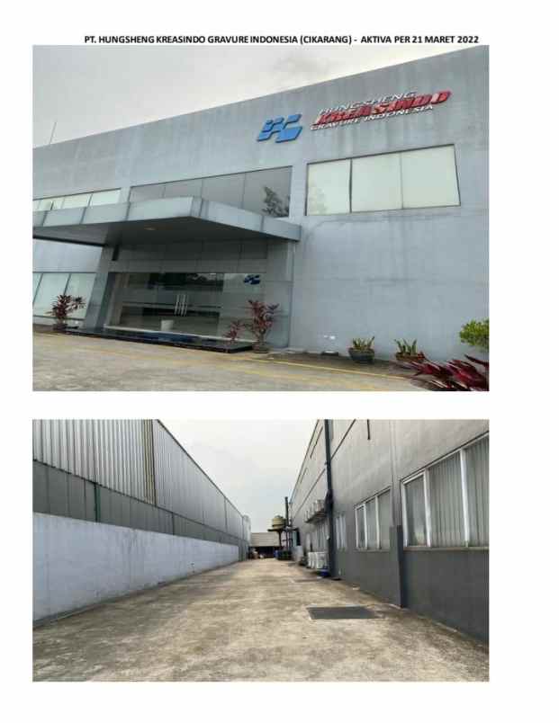 dijual ruko gudang kantor delta silicon