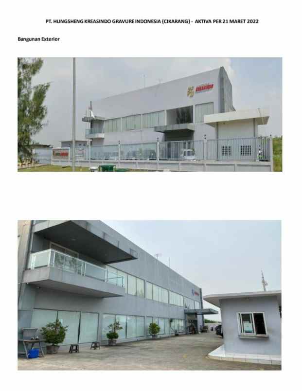 dijual ruko gudang kantor delta silicon