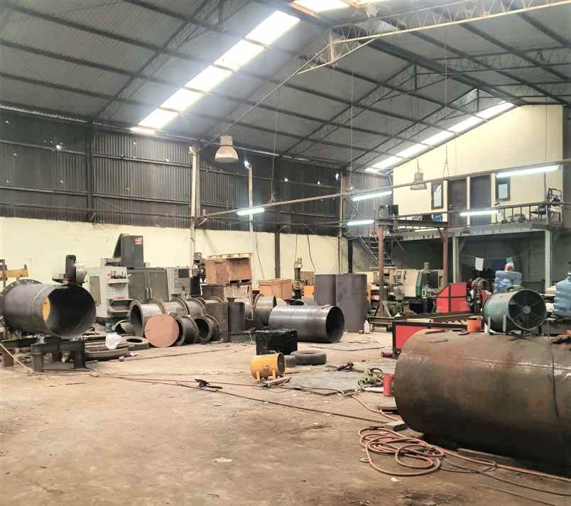 dijual ruko gudang kantor jalan raya inspeksi