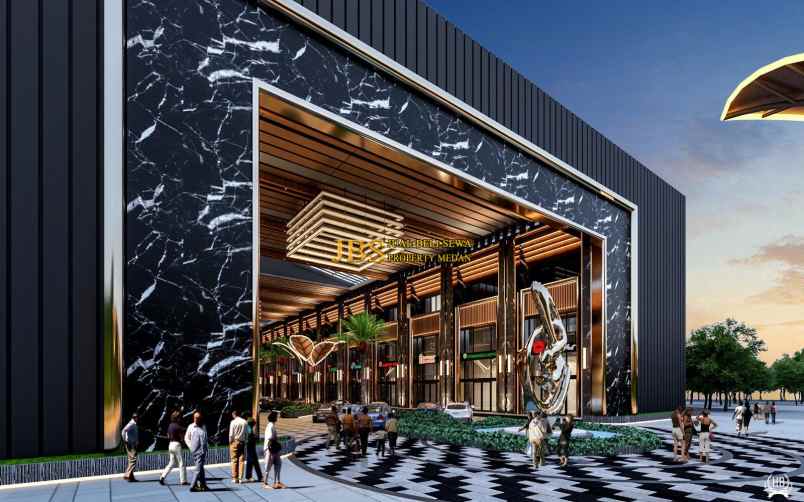 dijual ruko gudang kantor multatuli city walk