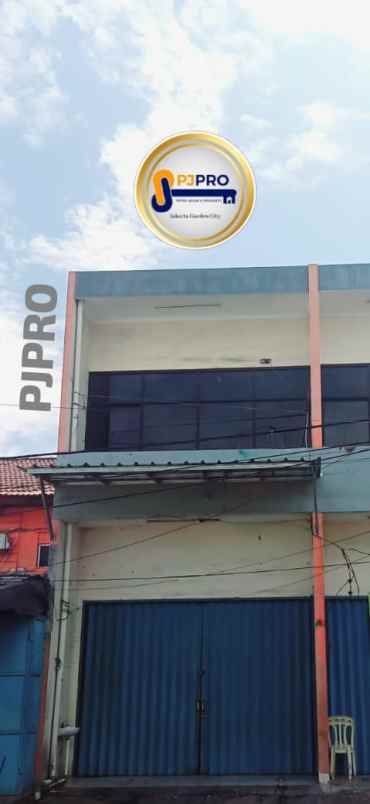 dijual ruko gudang kantor pondok ungu permai