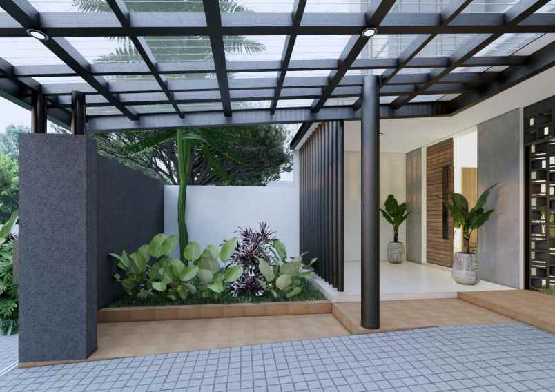 dijual rumah baru araya malang kolam renang pribadi