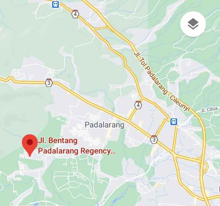 dijual rumah bentang padalarang regency