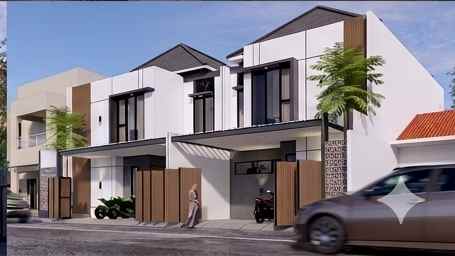 dijual rumah buah batu