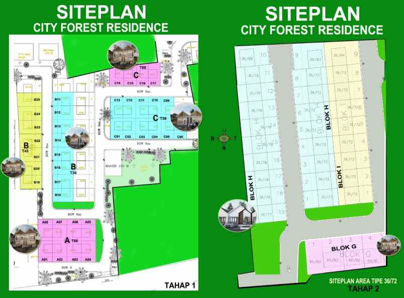 dijual rumah bubulak kec bogor bar kota