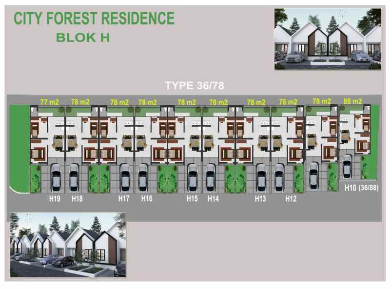 dijual rumah bubulak kec bogor bar kota