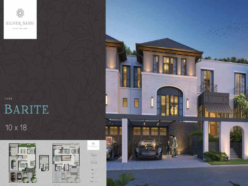 dijual rumah citraland silversand