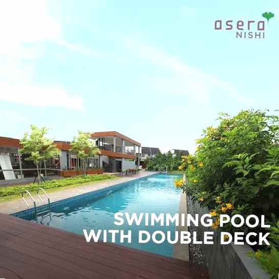 dijual rumah cluster asera nishi