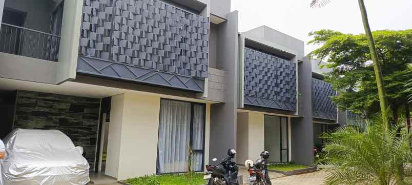 dijual rumah cluster modern minimalis nan luas