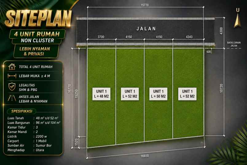 dijual rumah condet