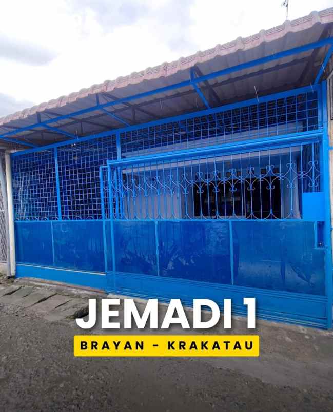 dijual rumah daerah krakatau komplek