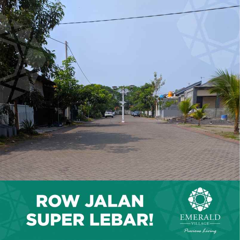 dijual rumah emerald village ganting