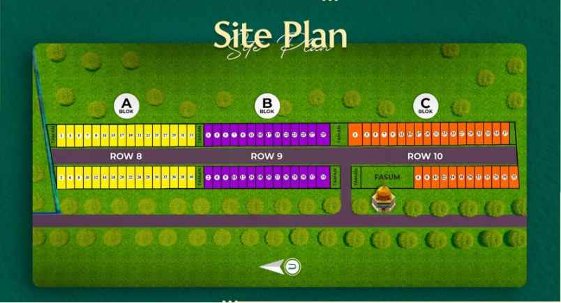 dijual rumah emerald village ganting