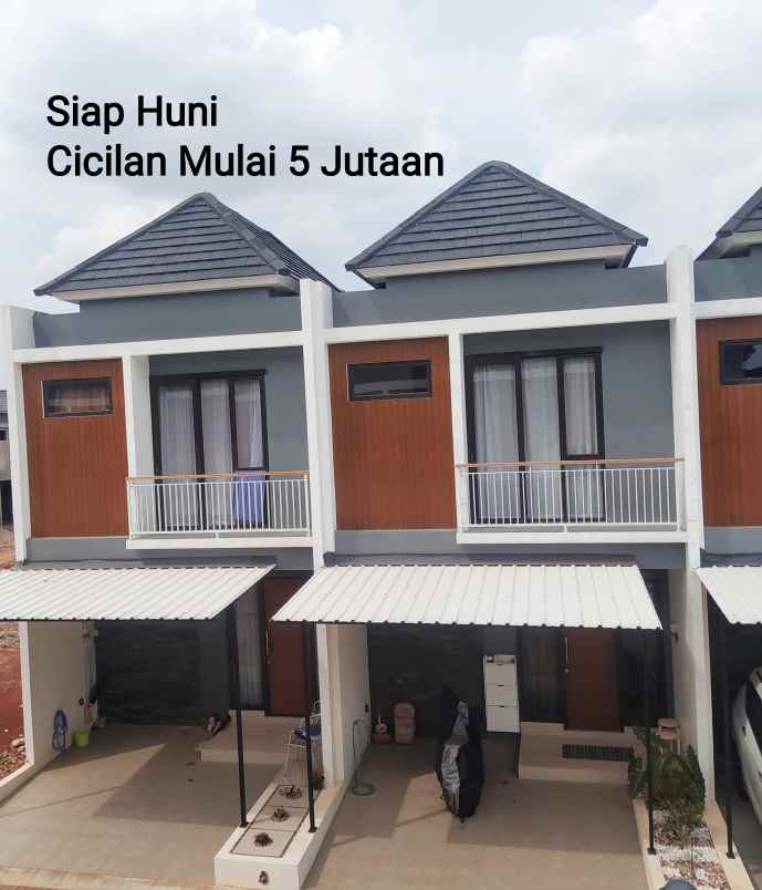 dijual rumah jalan lestari pamulang barat