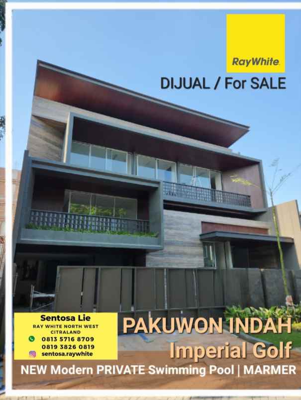 dijual rumah jalan pakuwon indah