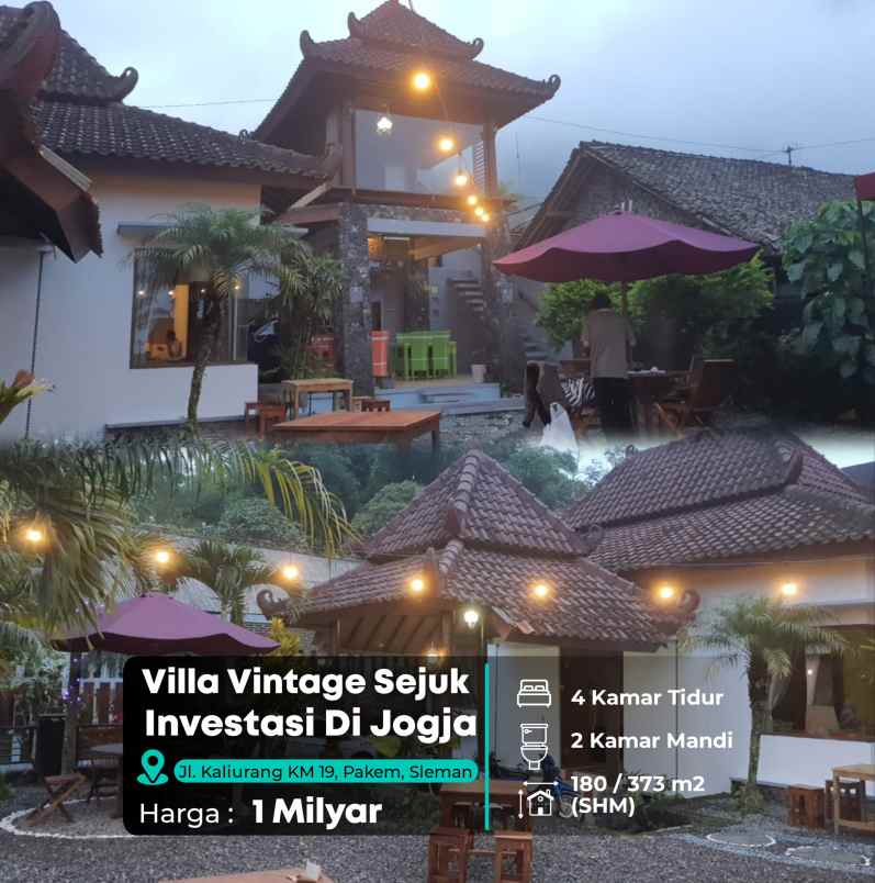 dijual rumah jl kaliurang km 19 pakem