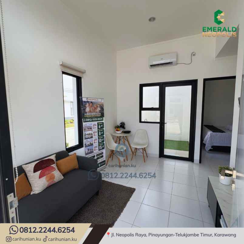 dijual rumah jl neopolis raya