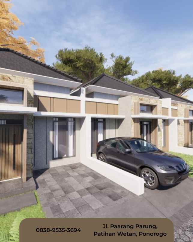 dijual rumah jl parang parung patihan