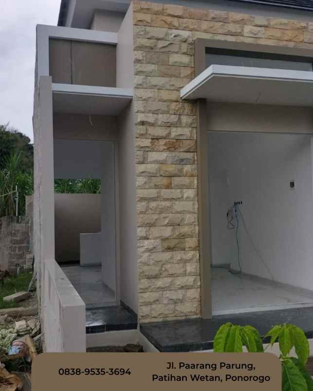 dijual rumah jl parang parung patihan