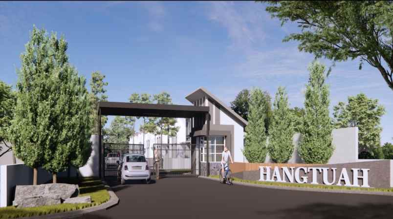 dijual rumah jl raya setu