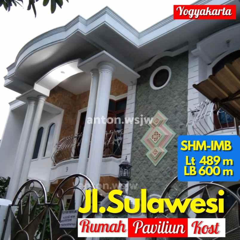 dijual rumah jl sulawesi purwosari