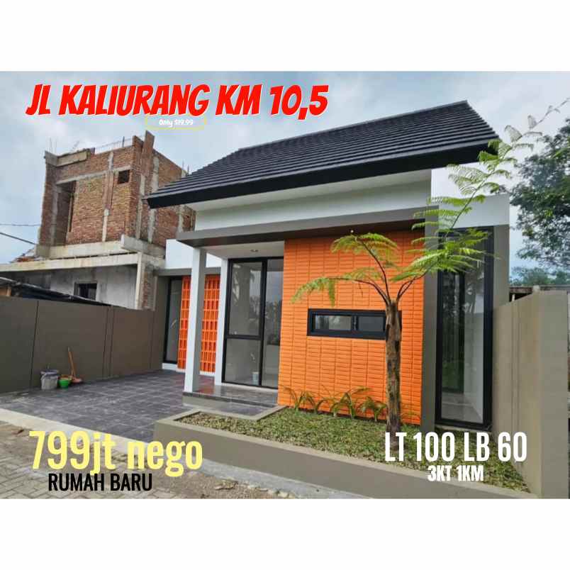 dijual rumah kaliurang km 10