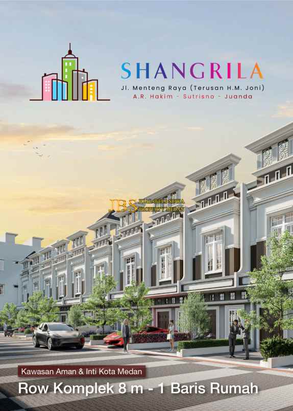 dijual rumah komplek shangrila jalan
