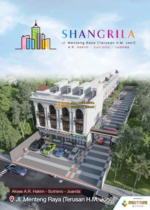 dijual rumah komplek shangrila jalan