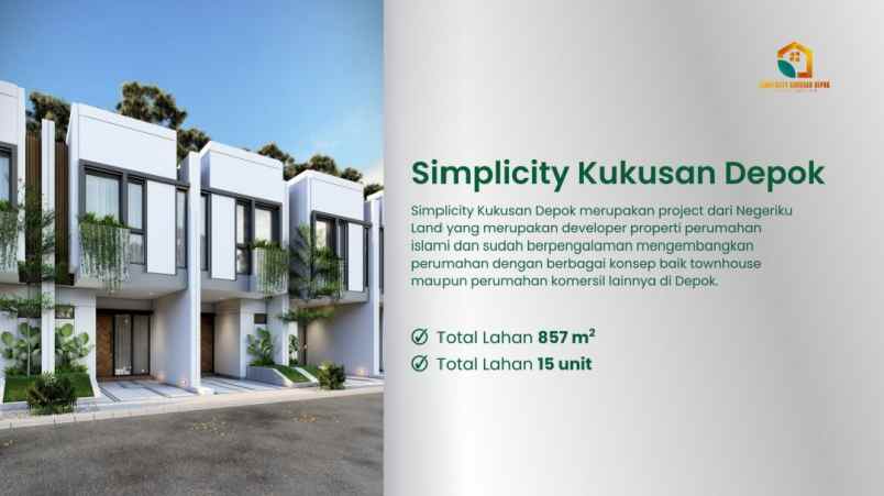 dijual rumah kukusan depok jawa barat