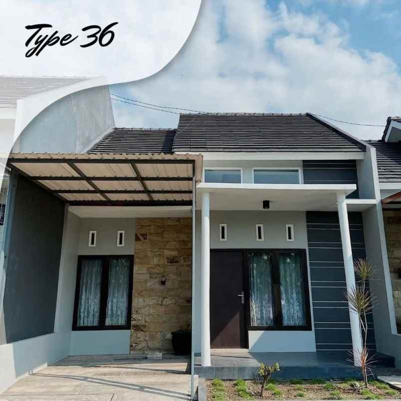 dijual rumah minimalis idaman desain modern