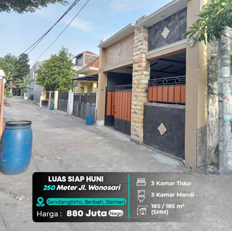 dijual rumah pasar potorono