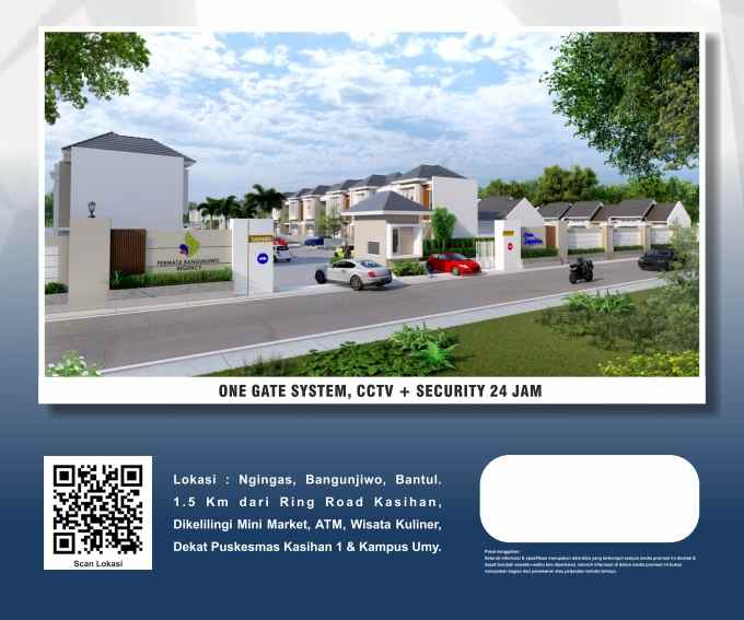 dijual rumah permata bangun jiwa regency