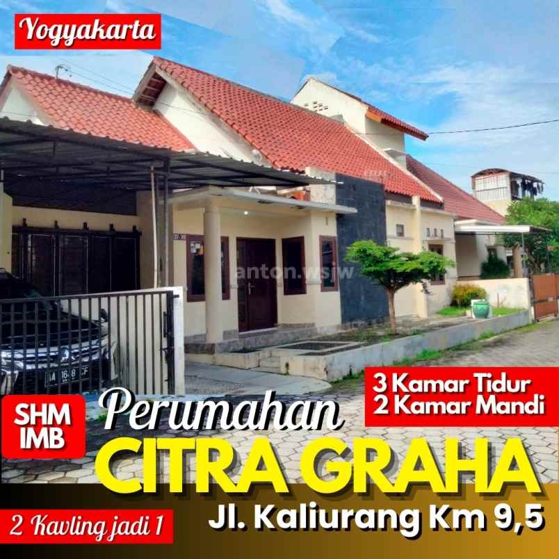 dijual rumah perum citra graha drono