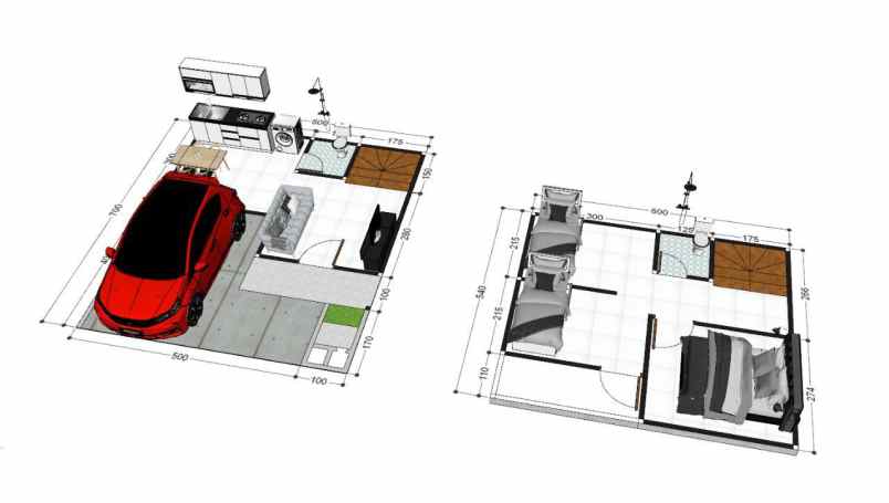 dijual rumah pondok ranggon jakarta timur