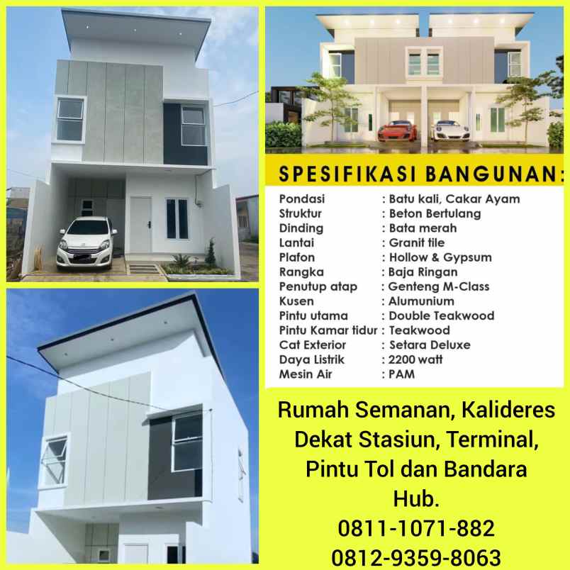 dijual rumah semanan kalideres jakarta